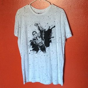 Batman x super man t shirt